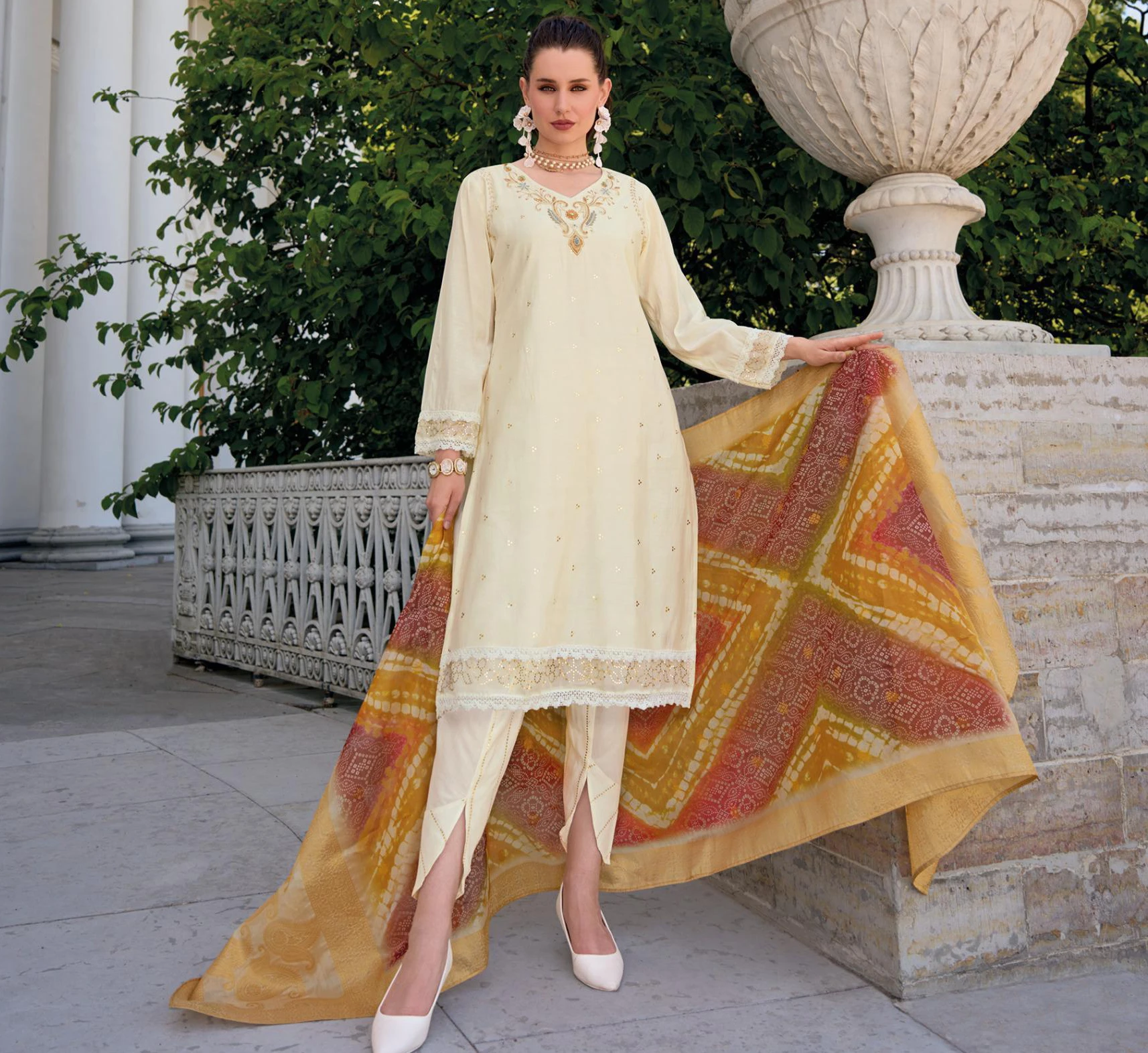 Lady Leela Tulips 2 Viscose Silk Wholesale Fancy Readymade Salwar Suit Catalog